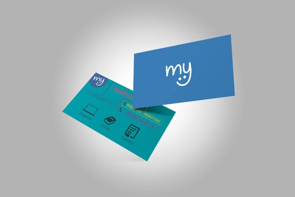 Tarjetas de visita laminación mate